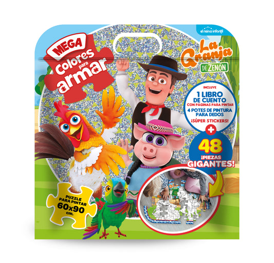 Mega Colores Para Armar Reino Infantil