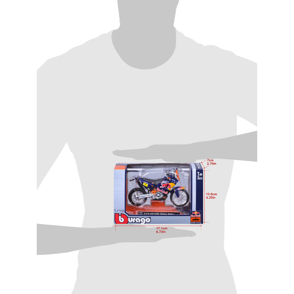 Moto A Escala Ktm 450 Rally Dakar