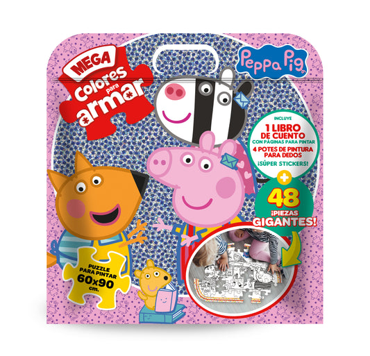 Mega colores para armar peppa pig