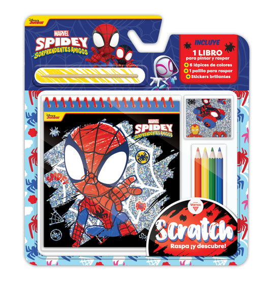 Blister scratch spidey & friends