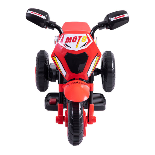 Moto Eléctrica Cross Rojo Bebesit