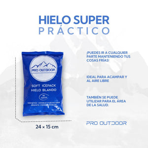 Icepack Blando 600 Gramos Pro Outdoor