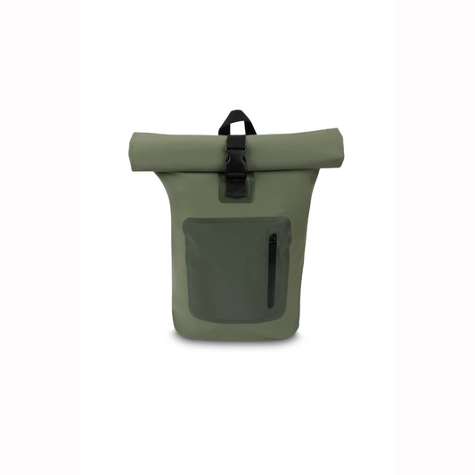 Mochila Cooler Impermeable 15Lt Verde Musgo