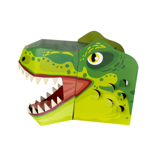 Máscara 3D Dinosaurio Para Armar
