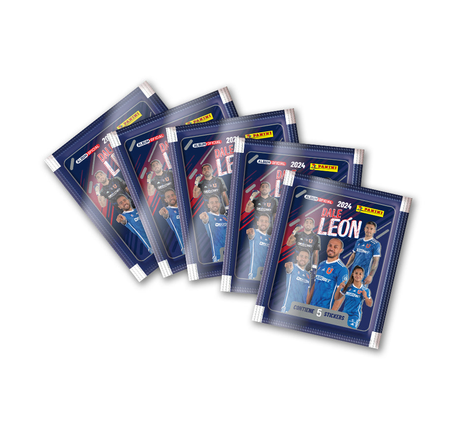 Pack 1 Album + 5 Sobres Universidad De Chile Team 2024
