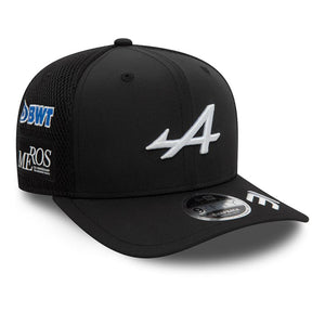 Gorro New Era x Renault Alpine F1 9FIFTY Black
