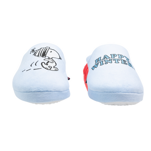 Pantufla Mujer Snoopy Celeste