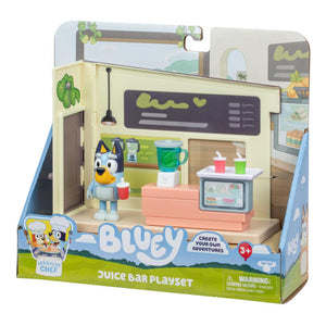 Bluey Mini Playset Barra de Jugos