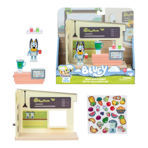 Bluey Mini Playset Barra de Jugos