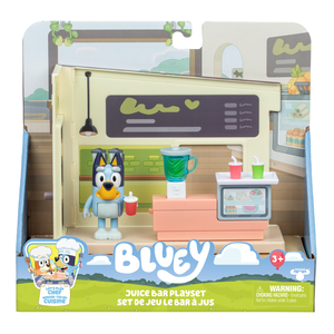 Bluey Mini Playset Barra de Jugos