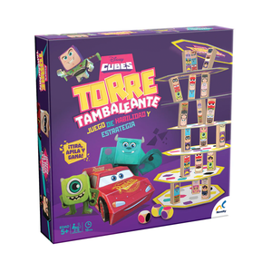 Juego de Mesa Disney Cubes Torre Tambaleante