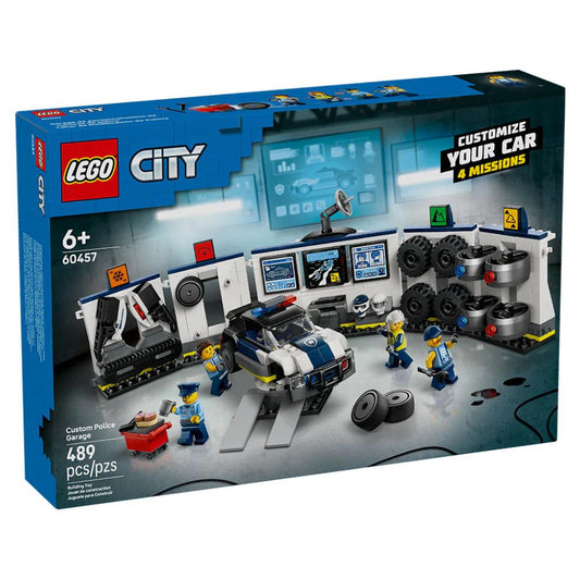 Lego City Taller De Modificación De Autos De Policía