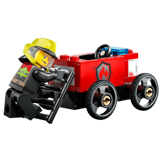 LEGO Pizza Vs Camión De Bomberos