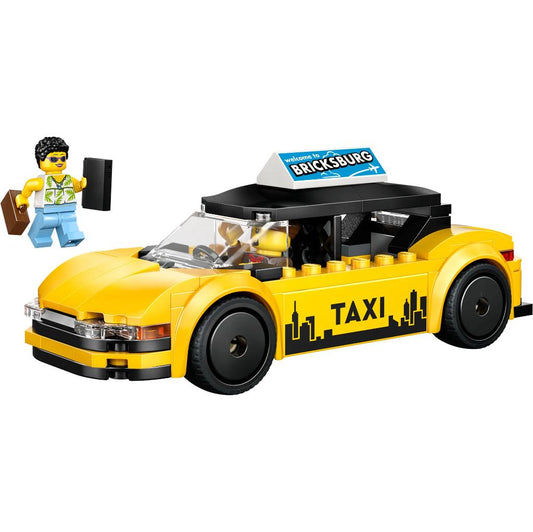 Lego City Taxi Amarillo