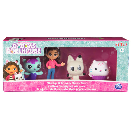 Gabby Dollhouse Mini Figuras 4 Pack