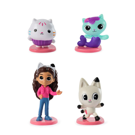 Gabby Dollhouse Mini Figuras 4 Pack