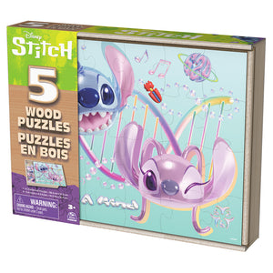 Puzzle Stitch de Madera 5 en 1