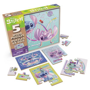 Puzzle Stitch de Madera 5 en 1