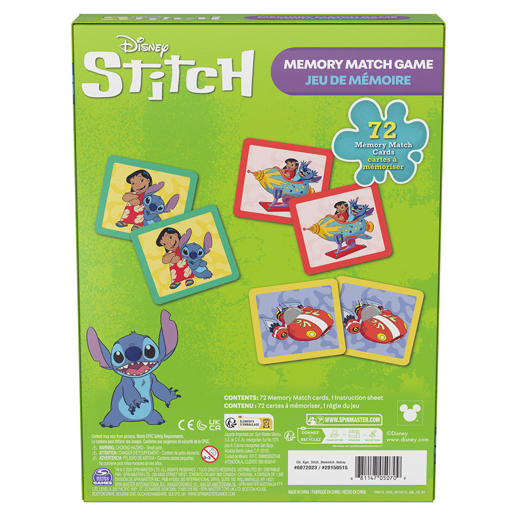 Juego Memorice Stitch