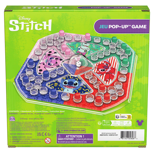 Juego Pop Up Game Stitch