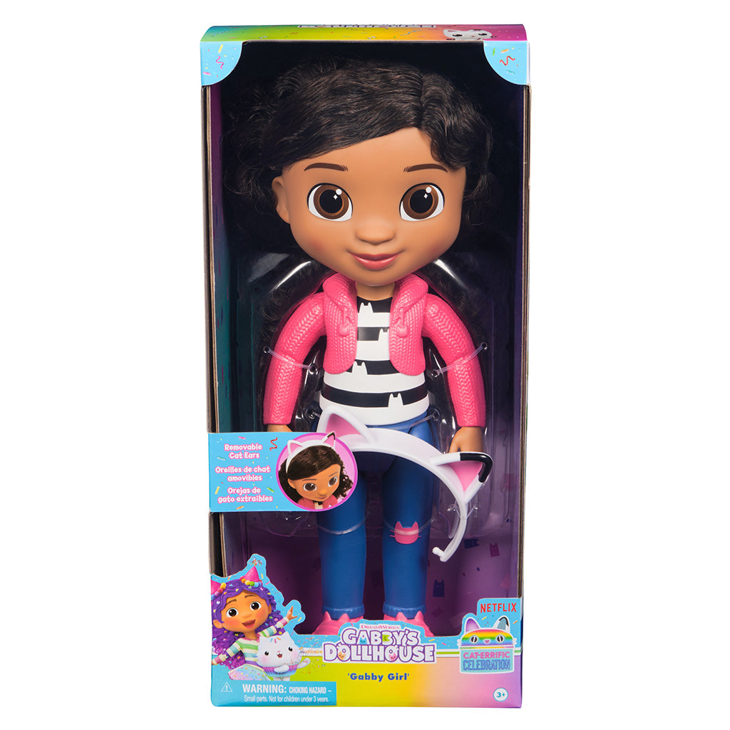 Gabby Muñeca 30Cm Con Cintillo Gato