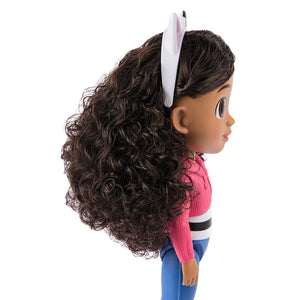Gabby Muñeca 30Cm Con Cintillo Gato