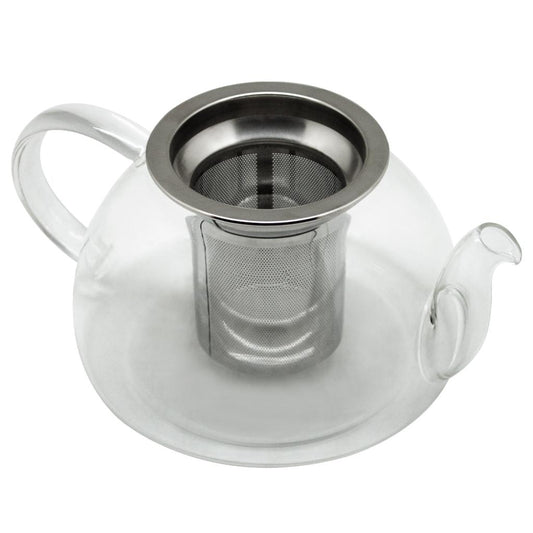 Combo Caja Organizadora de Té Day + Tetera Vidrio Glasso 1L