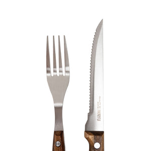 Set Cuchillos Y Tenedores Prm 8 Pcs Wayu