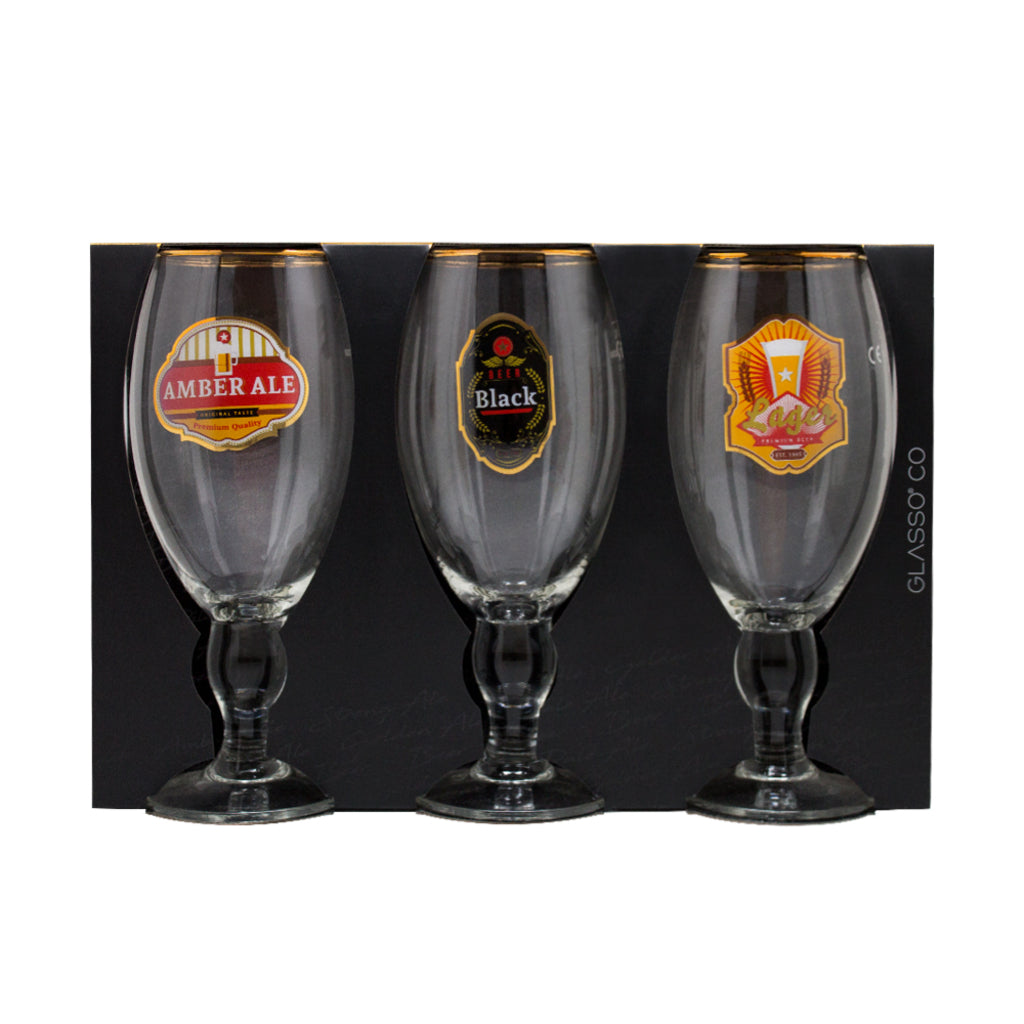 Set 3 Copón Cervecero Glasso