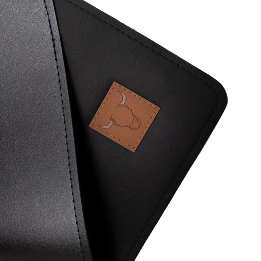 Pack 12 Individuales Eco-Cuero Negro Wayu