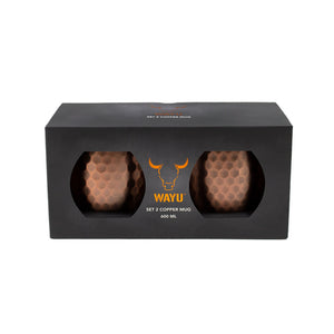 Copper Set 2 Mug 600ML Wayu