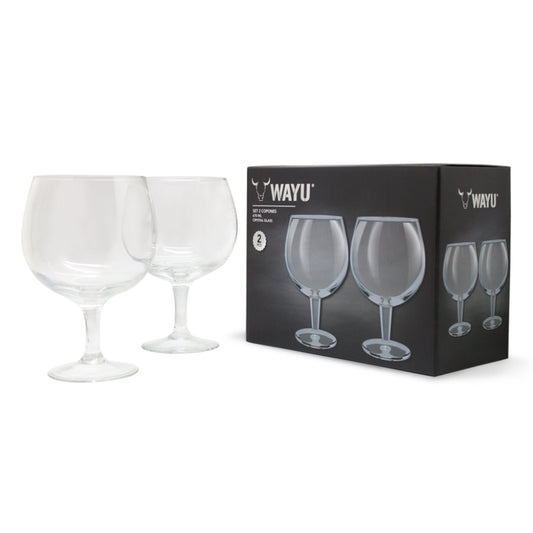 Set 2 Copones Cerveceros 650ml Wayu