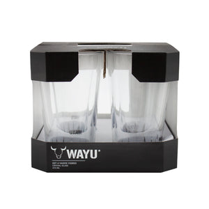 Set 4 Vasos Vidrio Wayu