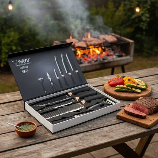 Set Cuchillos Rolling Wayu