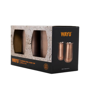 Set 2 Vasos Aperitivo Copper Line Wayu