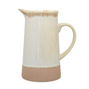 Combo Jarro Cerámica 1300 ml + Set 4 Vasos Wayu