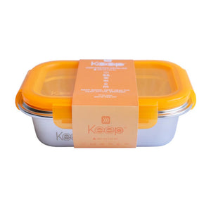 Hermeticos Metalico 650 Ml Keep Amarillo