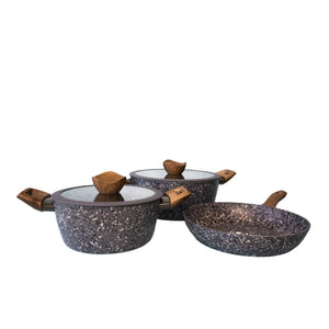 Set Batería De Cocina Keep Rokka + Utensilios Doral 11 Piezas