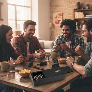 Juego De Domino Caja Madera Wayu