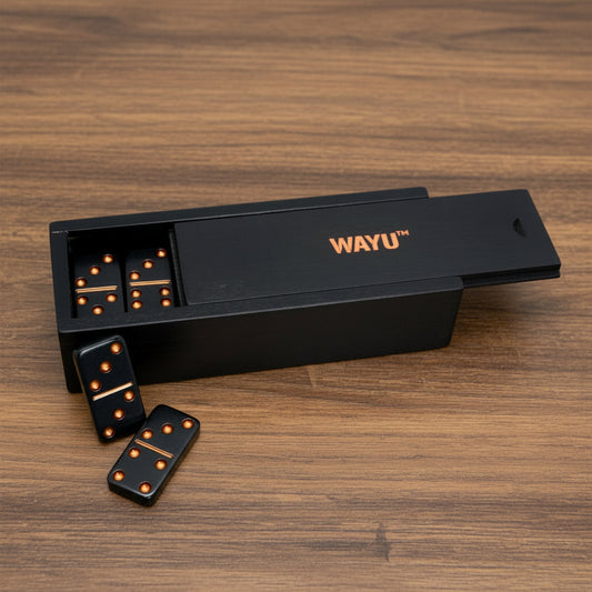 Juego De Domino Caja Madera Wayu