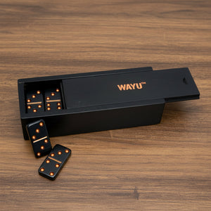 Juego De Domino Caja Madera Wayu