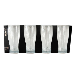 Combo 8 Vasos Cerveceros 570 ml Wayu (2 Sets de 4unidades)
