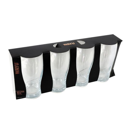Set4 Beer Glass 570ml Wayu