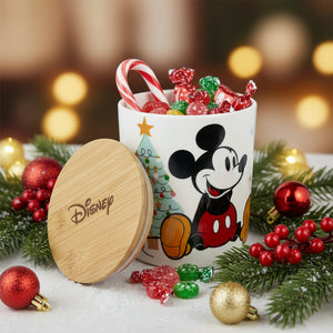 Contenedor Cerámica 900 ml Navidad Disney Classic