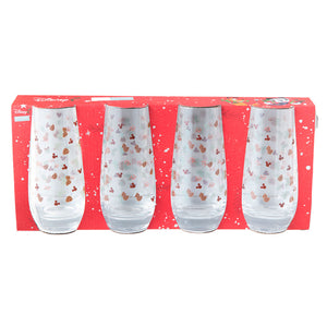Set 4 Vasos 550ml Navidad Disney Classic