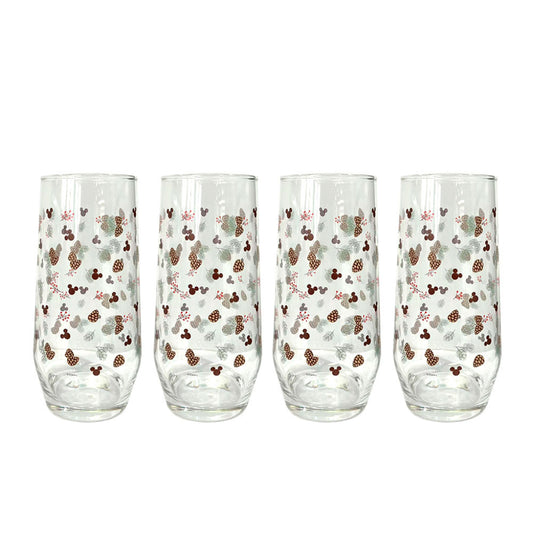 Set 4 Vasos 550ml Navidad Disney Classic