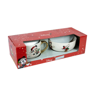 Set Tazón 520 Ml + Bowl 650ml Navidad Disney Classic