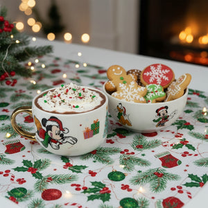 Set Tazón 520 Ml + Bowl 650ml Navidad Disney Classic