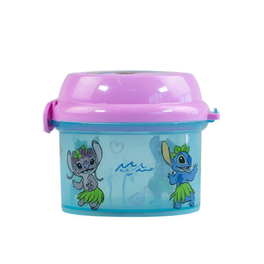 Porta Sandwich Hello Kitty y Minecraft + Porta Snacks Minnie y Stitch