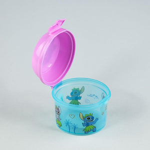 Porta Sandwich Hello Kitty y Minecraft + Porta Snacks Minnie y Stitch